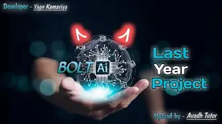 Ai assistant Bolt || ai projects for computer science students || artificial intelligence Project