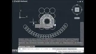 AutoCAD Array 2013