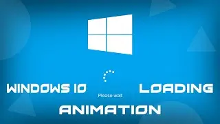 Windows 10 Loading Animation With HTML & CSS | Create Windows Preloader in CSS