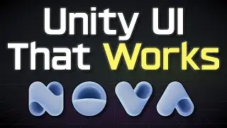 Unity UI that WORKS  and doesnt Suck - Nova UI