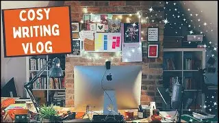 COSY WRITING VLOG | Writing my book proposal (not far to go now)