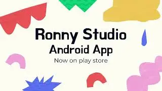 Ronny Studio Android App to download the Android UI KIT-2021