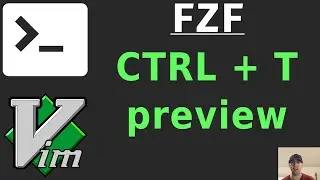 Customize FZF's CTRL + T Binding with FZF_CTRL_T_OPTS to Preview Files