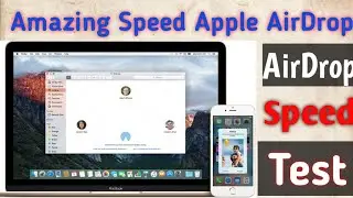 Apple AirDrop Speed Test 🔥🔥 || iPhone 11 to MacBook Pro 16inch AirDrop Speed Test 🔥