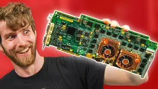 This MONSTER Video Card has 4 GPUs... and it's from 2004! - E&S SimFUSION 6500q