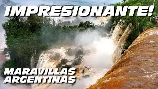 ASÍ ESTABAN las CATARATAS del IGUAZÚ 😲 NO ESPERABAMOS ESTO! 🇦🇷