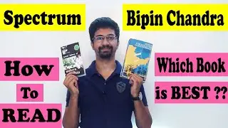 Bipin chandra or spectrum for modern history || Which book is best for modern history for UPSC