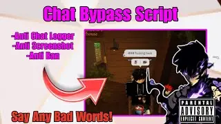 *FE* NEW Chat Bypass Script - Say Any BAD WORDS - Roblox Exploiting 2024 (Mobile & PC)