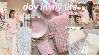 A shopping day in my life VLOG + HAUL!🎀🛍️| HOME DECOR & CLOTHING| Gagan kaur