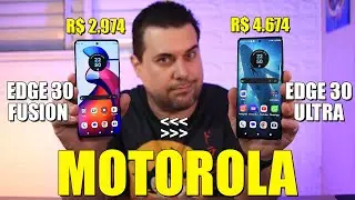 Moto Edge 30 Ultra ou Edge 30 Fusion - Qual o Melhor Custo Benefício?