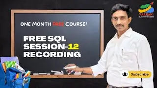 SQL Joins, Union, Intersect & Union All Explained | Class 12 | Vaarahi Cloud Technologies