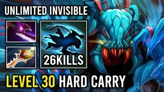 UNLIMITED INVISIBLE Silver Edge + Shukuchi 100% Annoying Hard Carry Weaver Dota 2