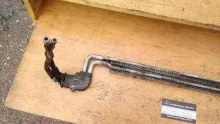 Радиатор Гур Мерседес Om642 A2045001001