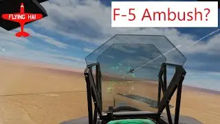 F-5 Ambush on my Harrier | DCS World | Flying Hai