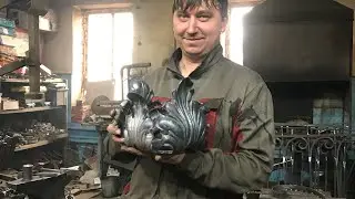 Очень красивый лист и выкройка для него