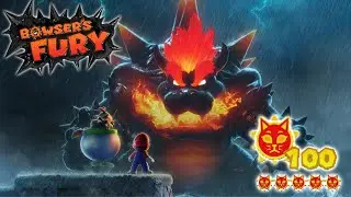 Bowser's Fury 100% Walkthrough + Final Boss And Secret Ending | Super Mario 3D World + Bowser's Fury