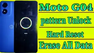 Moto G04 Hard Reset || Moto G04s Pattern Lock Remove || Screen Lock Unlock || #jamobilerepair