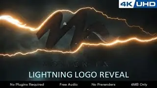 After Effects Template: Lightning Logo Reveal