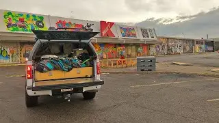 Stealth Truck Camping in Downtown Minneapolis (Solo Camp and Cook)