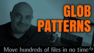 How to move hundreds of files in no time ... using glob patterns [1/3] - Yes, I Know IT ! Ep 01