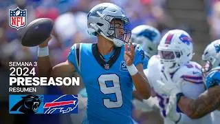 Carolina Panthers vs. Buffalo Bills | Semana 3 - Pretemporada NFL 2024 | Resumen en español