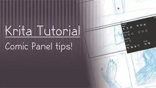 Krita 5.2 Tutorial: Comic Panel Tips!