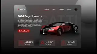 Can Website in Figma | Car Website Ui Design - Figma Tutorial