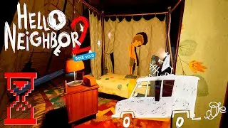 Самое быстрое прохождение Привет Сосед 2 // Hello Neighbor 2 beta