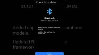 Latest version of Bluetooth in Redmi note 13 pro 5g Update #redmiindia #redmimobile #redmismartphone