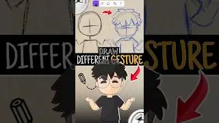 Draw Different Hand Gestures 🕺📱 Ft. Mobile animation