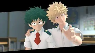 Bakugou trying to be inspirational... (SFM)