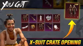 😱10UC MAIN X-SUIT KI UPGRADE MOLI MIL GAYI😍 IGNIS X-SUIT LUCKIEST CRATE OPENING