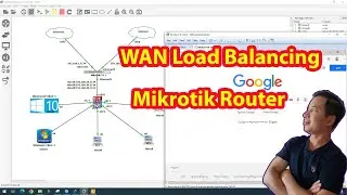 how to configure wan load balancing in mikrotik