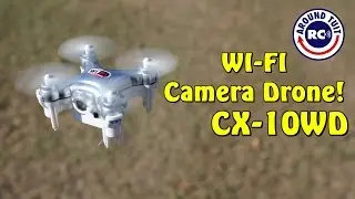 Wi-Fi Camera Drone! Cheerson CX 10WD Quad Review and Flight from GoolRC