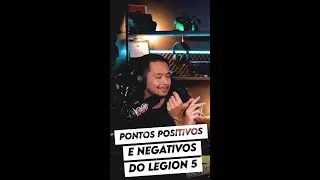 Pontos POSITIVOS e NEGATIVOS do LEGION 5 (RTX3050) 