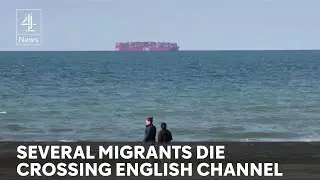 Eight dead as boat full of migrants hits rocks off coast of France