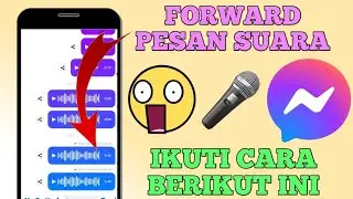 Cara Meneruskan Pesan Suara di Messenger