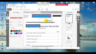 icecream pdf  editor tutorial ||copy to paste