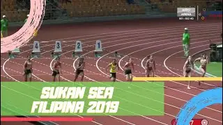 100M (W) | Sukan SEA 2019 | Astro Arena