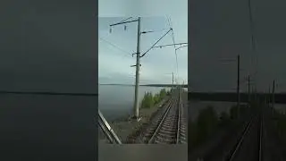 Разрезаем воду 🌊 на электровозе ЭП20 