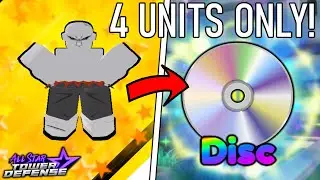 Soloing Bizzare Prison w/ 7 Star Jiren | 4 Units Gameplay | All Star Tower Defense Roblox