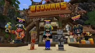 Minecraft Bed Wars with friends on the Hive!