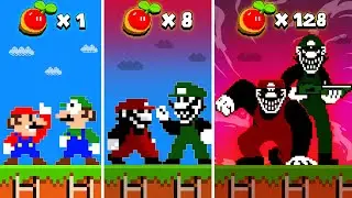 Super Mario Bros. but Every Seed Makes Mario and Luigi Become MX & LX Madness V2