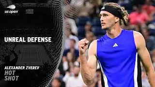 Epic Defense from Alexander Zverev! | 2024 US Open