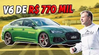 AUDI RS5 É MAIS RÁPIDO QUE A RS6 NA PISTA? Rubinho acelera o sedã biturbo de 450 cv na VR #275