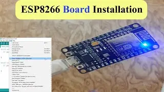 ESP8266 BOARD INSTALLATION