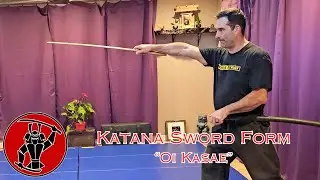 Sword Form with Katana, Oi Kasae