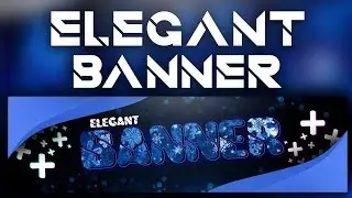 Elegant Banner Tutorial - Adobe Photoshop CC Tutorial 2018