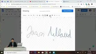 Google Docs: Add Your Signature