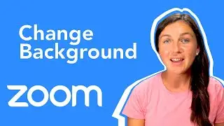 Zoom: How to Change Virtual Background Image - Quick Tutorial - Blur Background